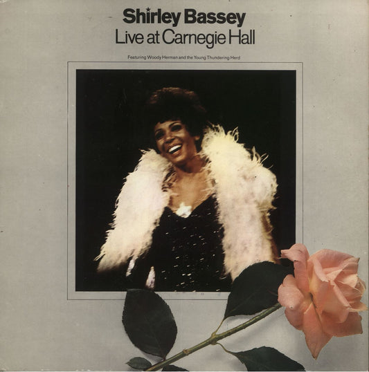 Shirley Bassey Live At Carnegie Hall - EX UK 2-LP vinyl set