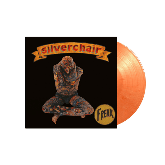 Silverchair - Freak - Orange & White Marbled Vinyl LP Record