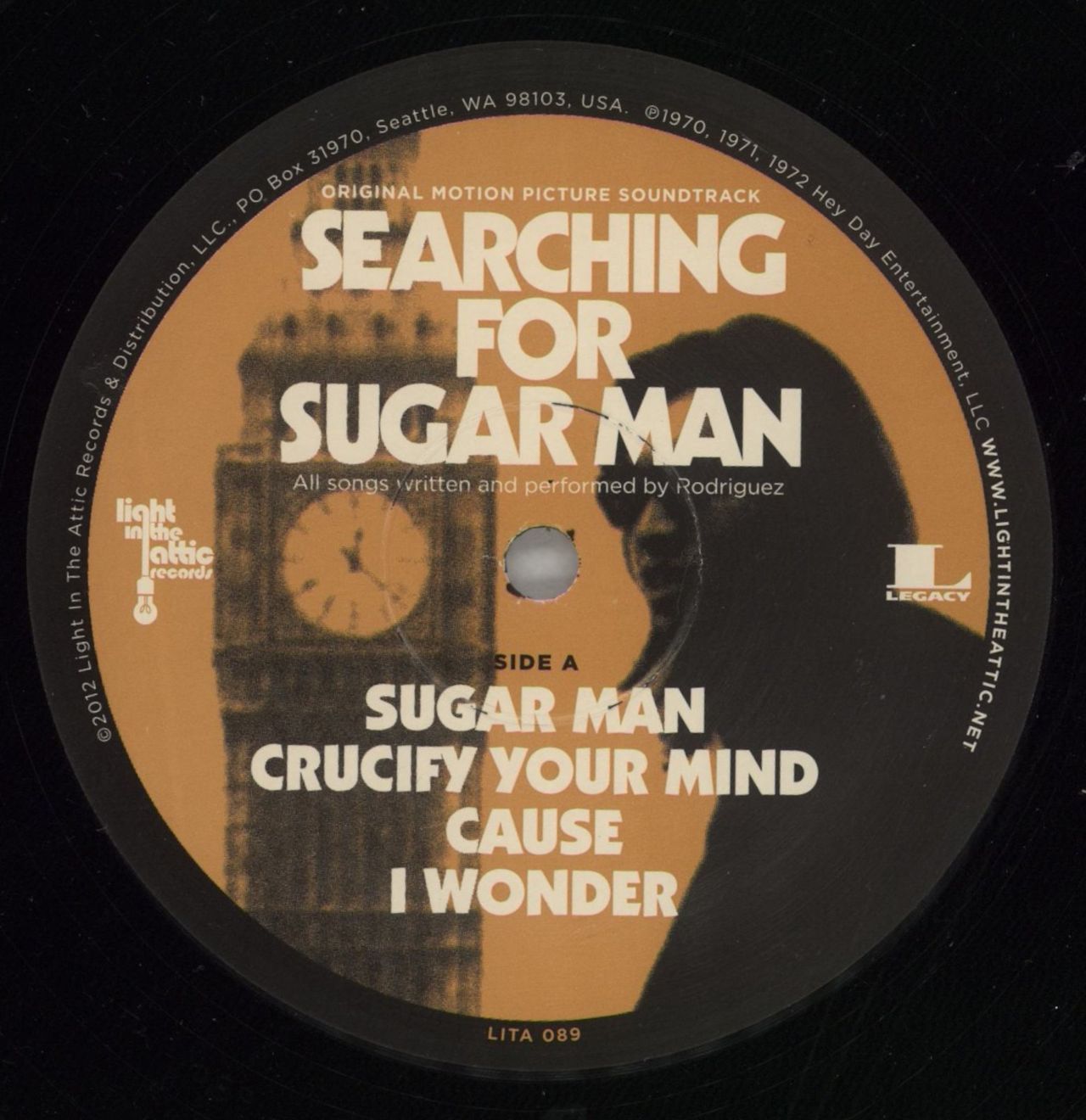 Sixto Rodriguez Searching For Sugar Man [Original Motion Picture Soundtrack] US 2-LP vinyl set
