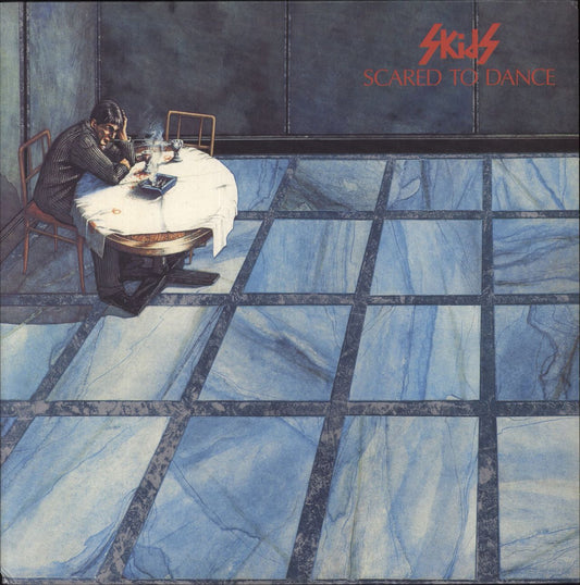 Skids Scared To Dance - Milky White Vinyl UK Vinyl LP