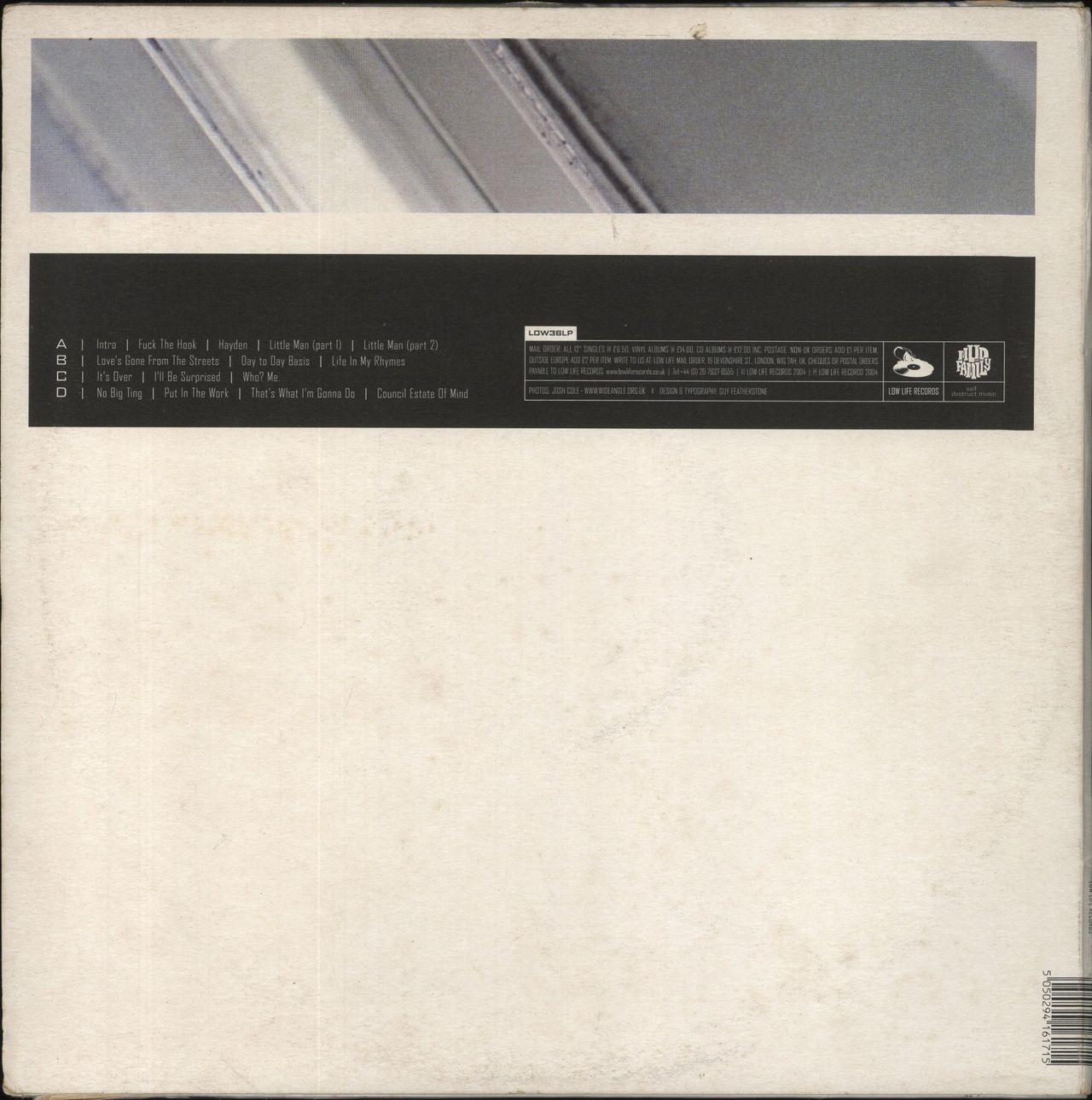 Skinnyman Council Estate Of Mind UK 2-LP vinyl set