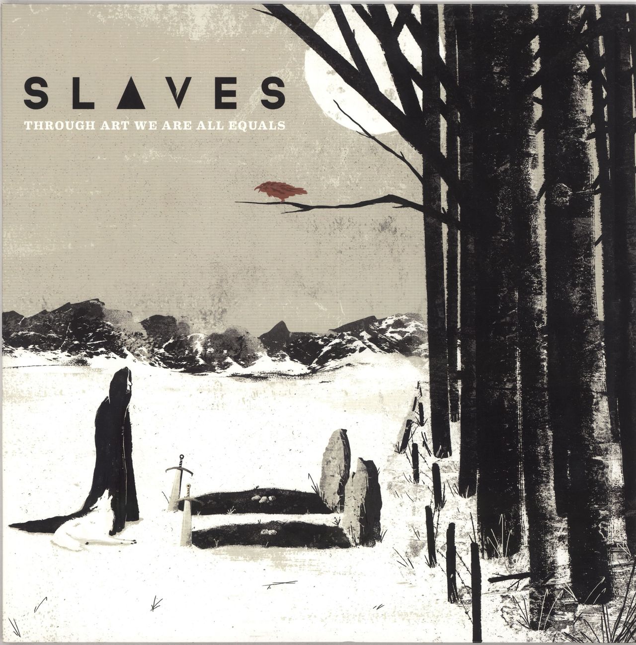 Slaves (US) Through Art We Are All Equals - Orange / Red Vinyl US Vinyl LP