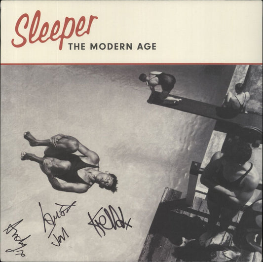 Sleeper The Modern Age - Red Vinyl + Fully Autographed - Sealed UK Vinyl LP