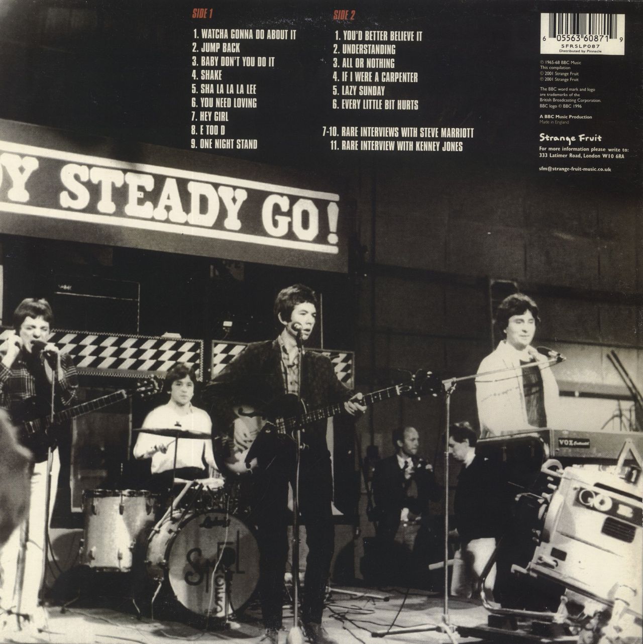 Small Faces The BBC Sessions UK Vinyl LP