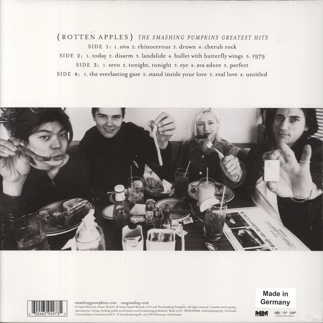 Smashing Pumpkins Rotten Apples | Greatest Hits: HMV Exclusive - 180 Gram Red Vinyl - Sealed UK 2-LP vinyl set