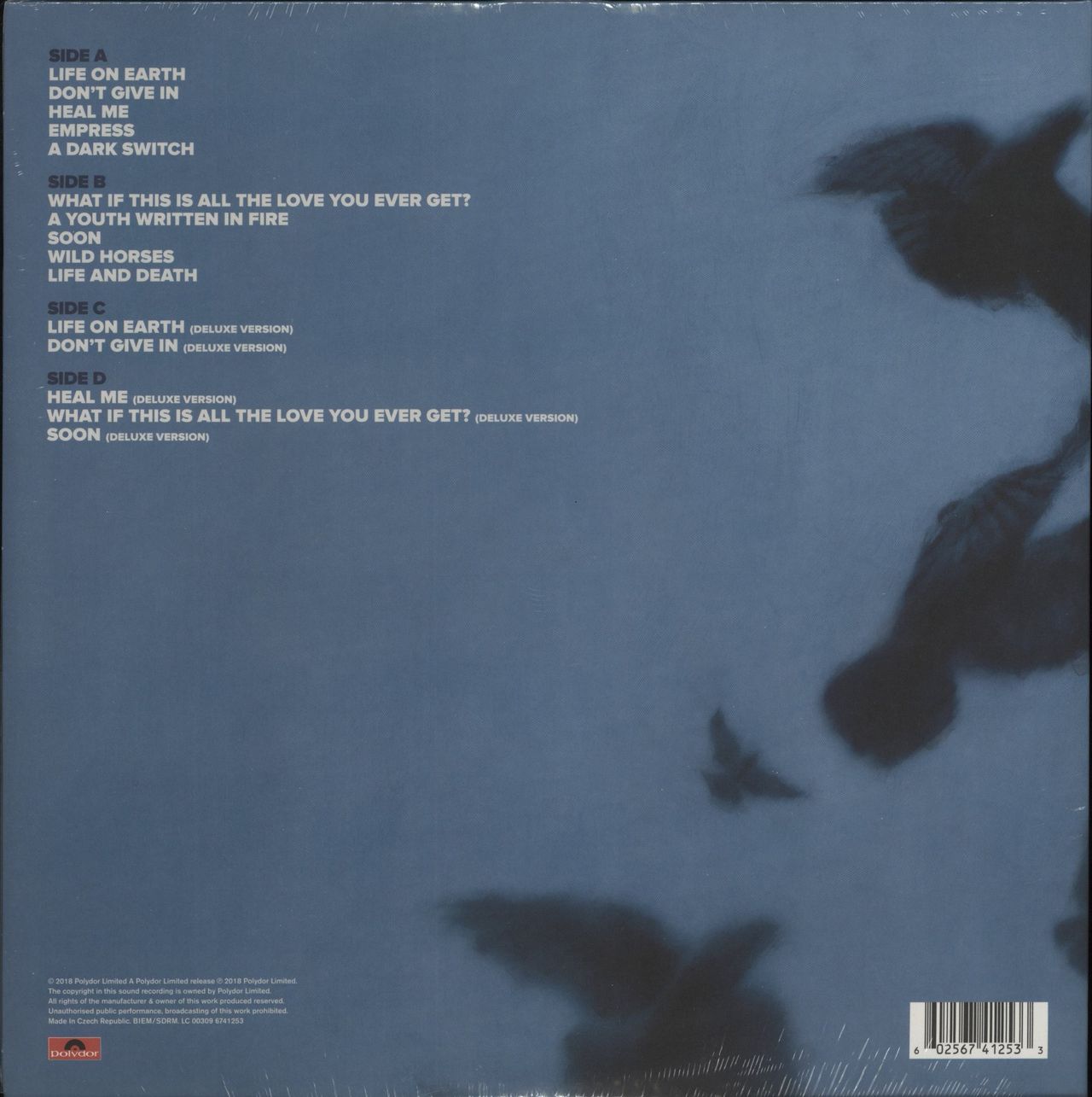 Snow Patrol Wildness - Blue & White Vinyl - Sealed + Signed Print UK 2-LP vinyl set