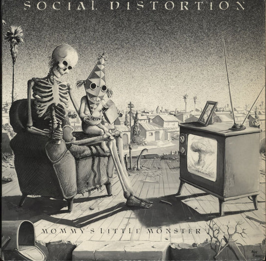 Social Distortion Mommy's Little Monster - Clear Vinyl US Vinyl LP
