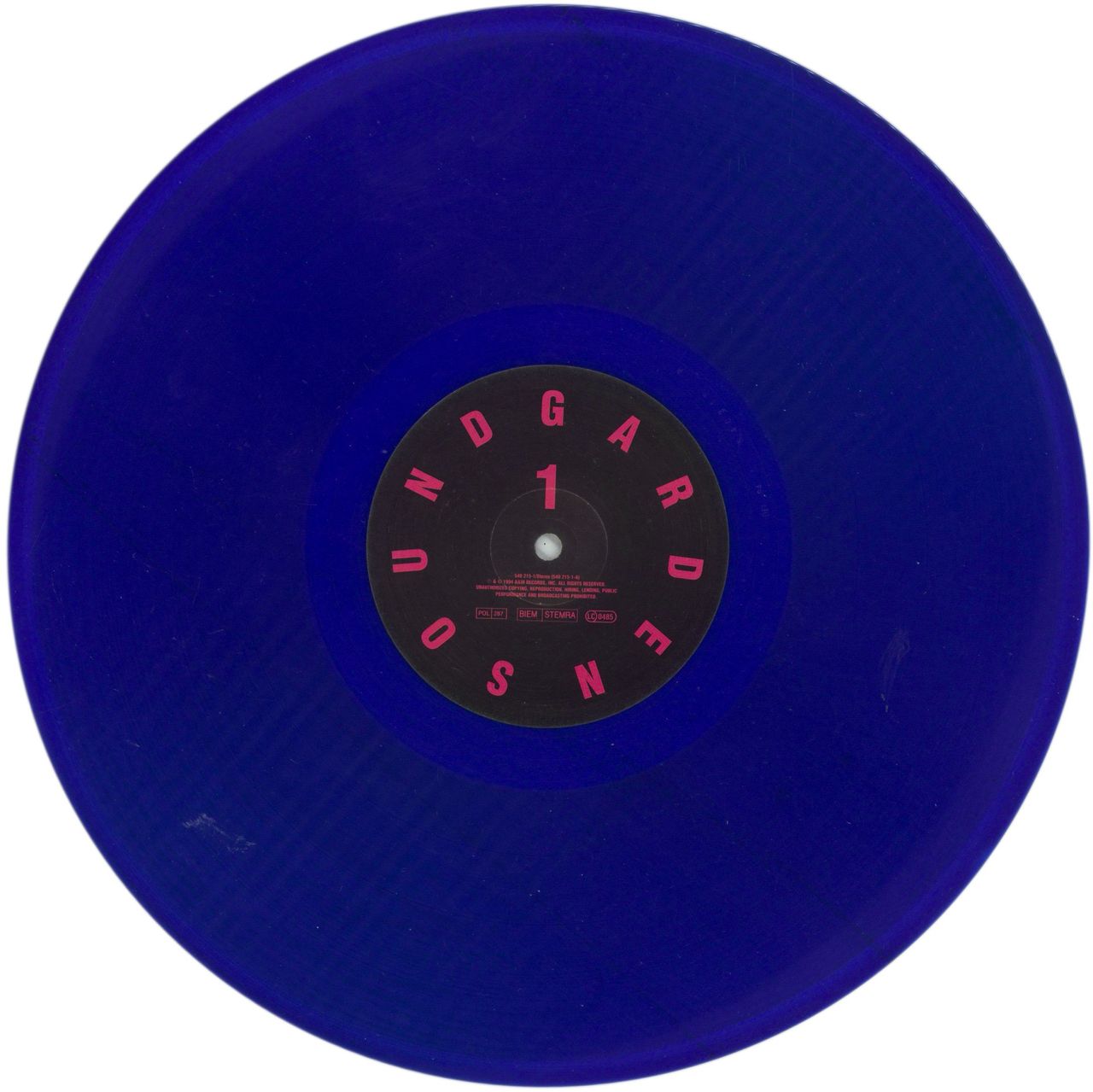 Soundgarden Superunknown - Blue Vinyl UK 2-LP vinyl set