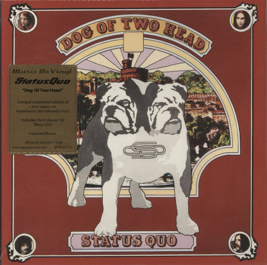 Status Quo Dog Of Two Head - 180 Gram Red Vinyl UK Vinyl LP
