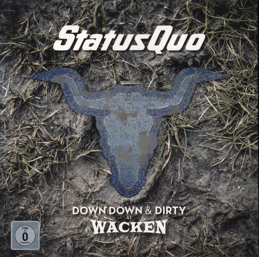 Status Quo Down Down & Dirty At Wacken - 180 Gram Vinyl + DVD UK 2-LP vinyl set