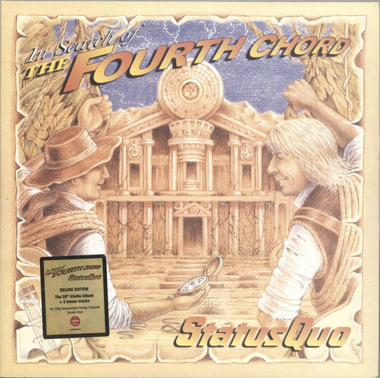 Status Quo In Search Of The Fourth Chord - 180gm Orange Vinyl UK 2-LP vinyl set