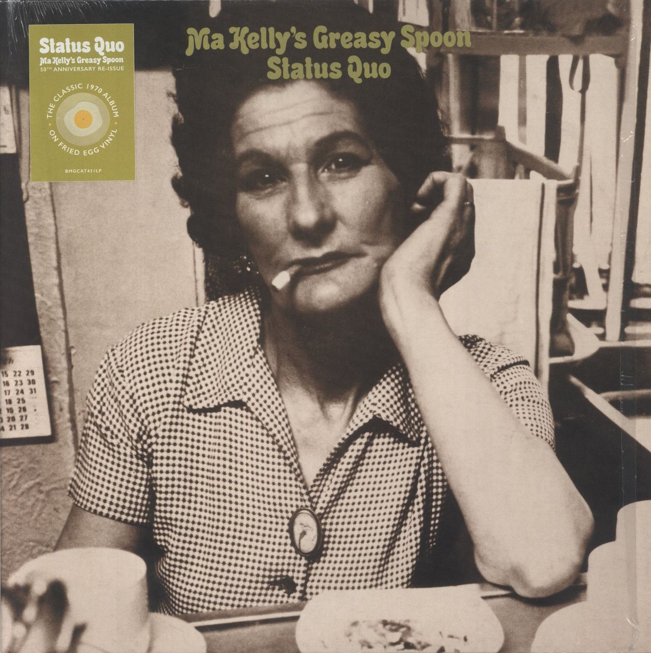 Status Quo Ma Kelly's Greasy Spoon - Fried Egg Vinyl - RSD 2020 UK Vinyl LP