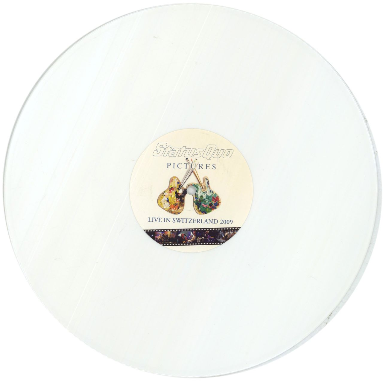 Status Quo Pictures - Live In Switzerland 2009 - RSD 2014 - White Vinyl UK 2-LP vinyl set