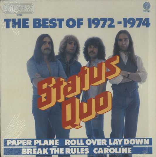 Status Quo The Best Of 1972-1974 - Shrink Dutch Vinyl LP