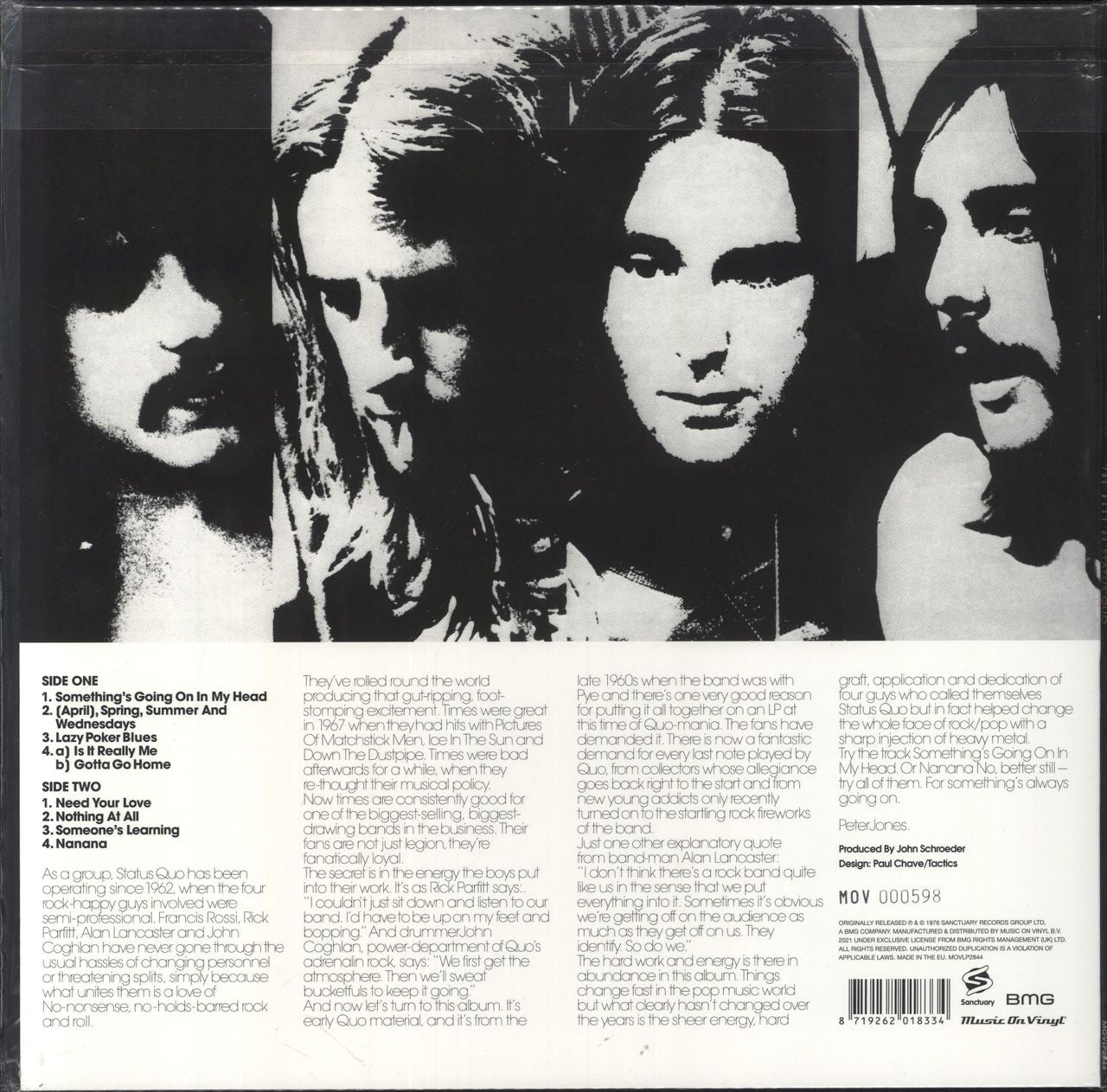 Status Quo The Rest Of Status Quo - 180gm Purple Vinyl UK Vinyl LP