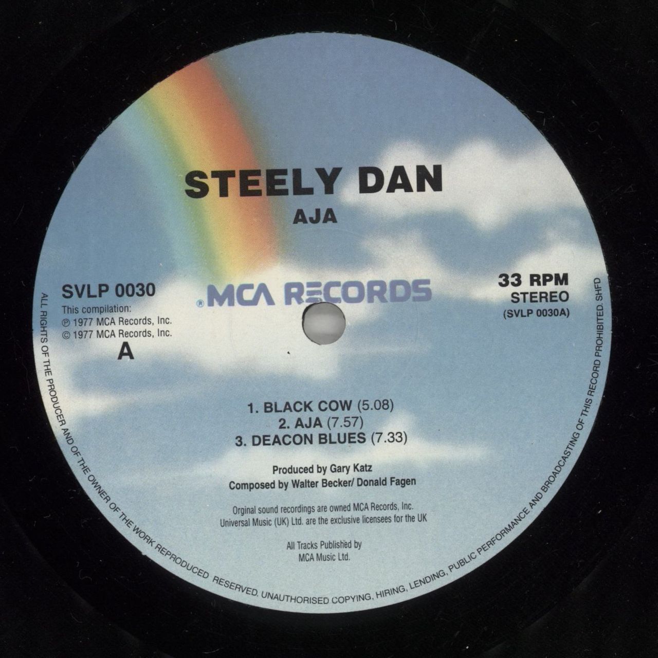 Steely Dan Aja - 180 Gram Virgin Vinyl UK Vinyl LP