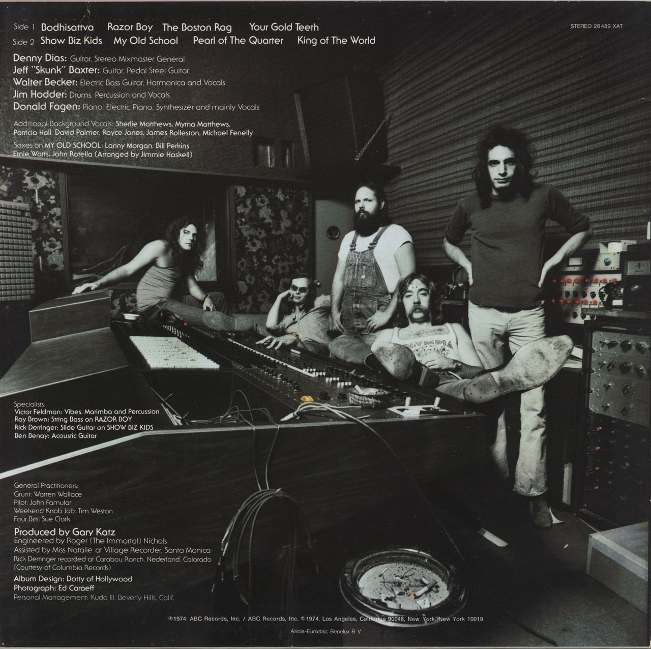 Steely Dan Countdown To Ecstasy Dutch Vinyl LP