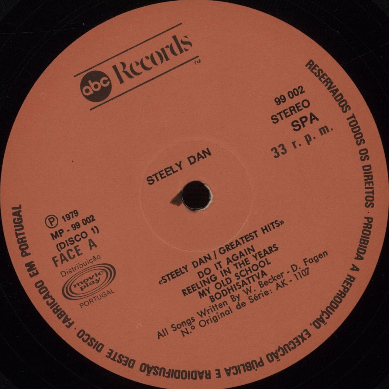 Steely Dan Greatest Hits 1972-1978 Portugese 2-LP vinyl set