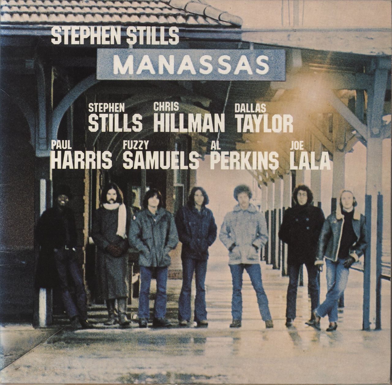 Stephen Stills Manassas - 1st - Complete - EX UK 2-LP vinyl set