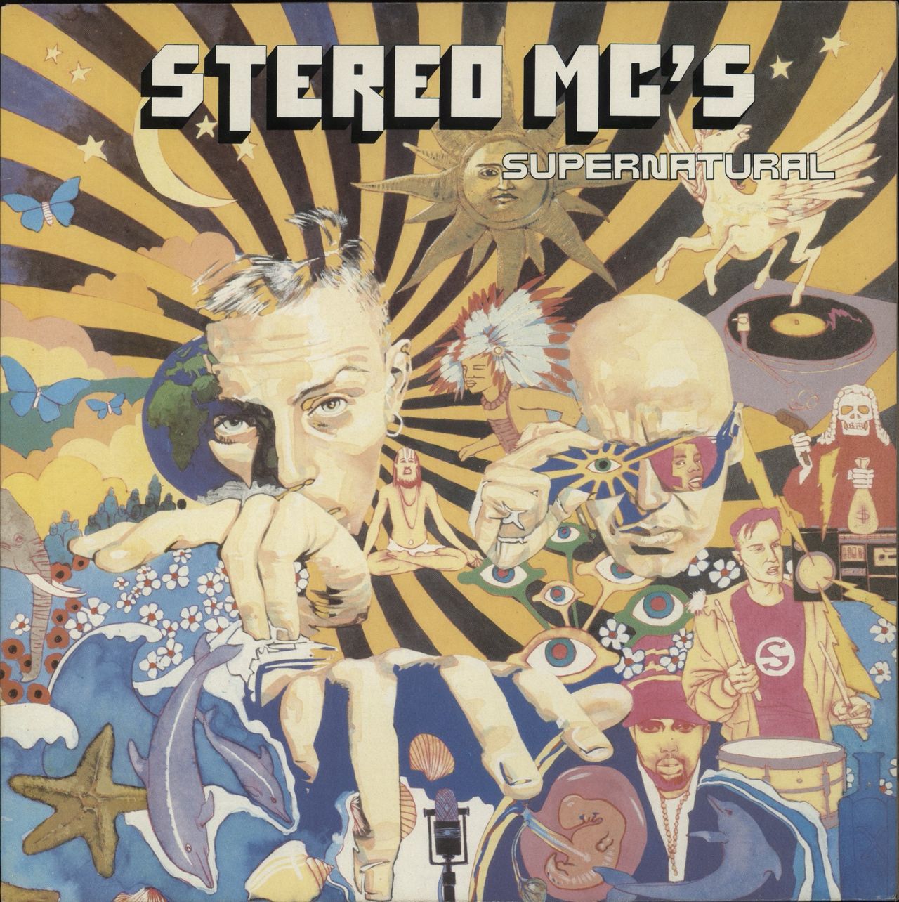 Stereo MCs Supernatural UK Vinyl LP