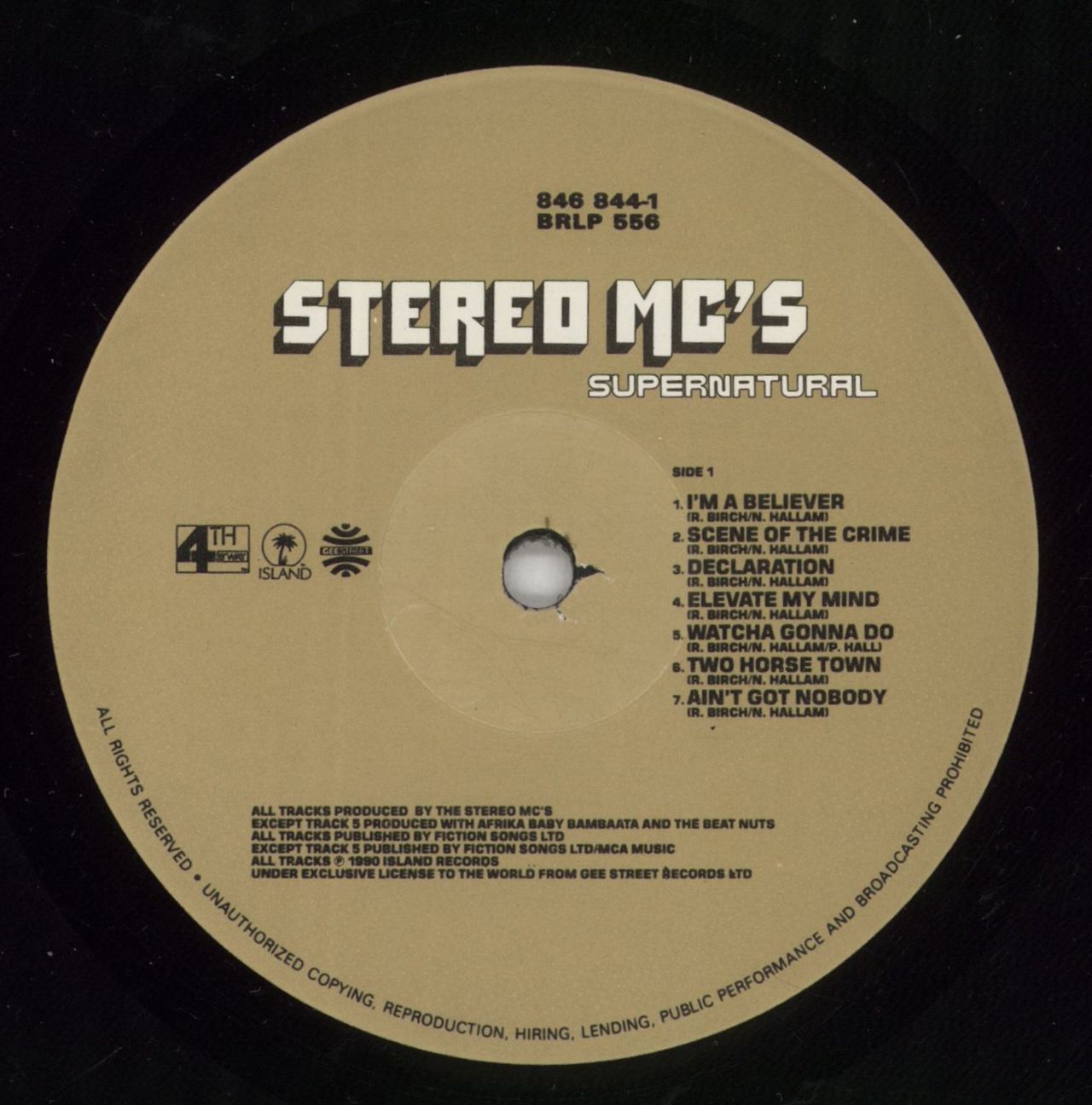 Stereo MCs Supernatural UK Vinyl LP