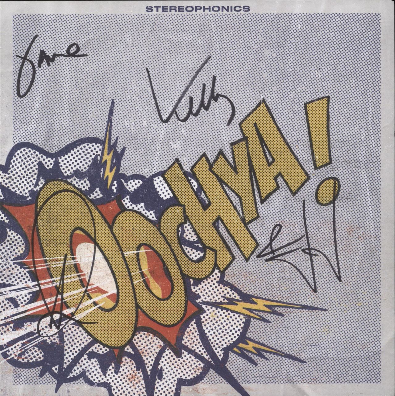 Stereophonics Oochya! - Yellow Vinyl - Sealed + Autographed Print UK 2-LP vinyl set