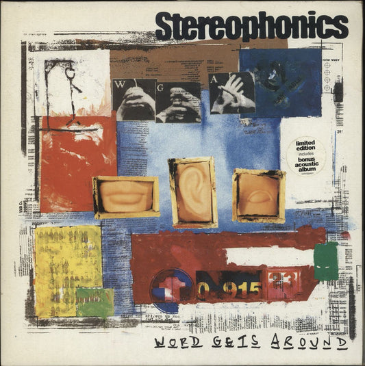 Stereophonics Word Gets Around + Acoustic 12" EP - EX UK 2-LP vinyl set