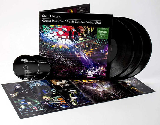 Steve Hackett Genesis Revisited: Live At The Royal Albert Hall UK 3-LP vinyl set