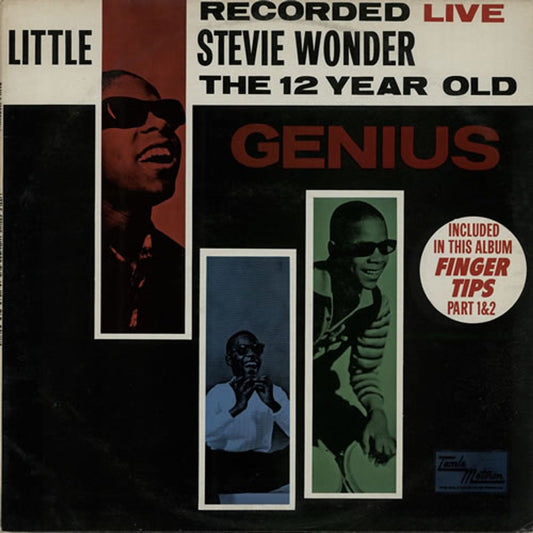 Stevie Wonder The 12 Year Old Genius Recorded Live UK Vinyl LP
