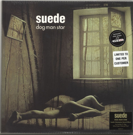 Suede Dog Man Star - 180gram Olive Green Vinyl UK 2-LP vinyl set
