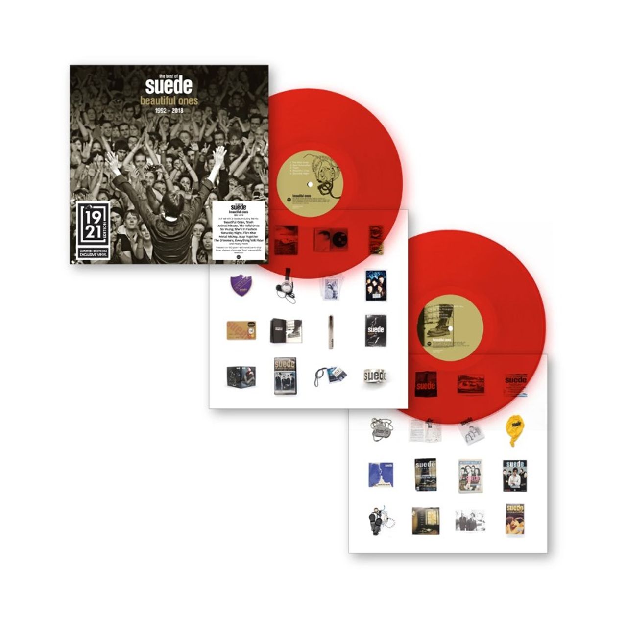 Suede The Best Of Suede. Beautiful Ones. 1992-2018 - Red Vinyl - Sealed UK 2-LP vinyl set