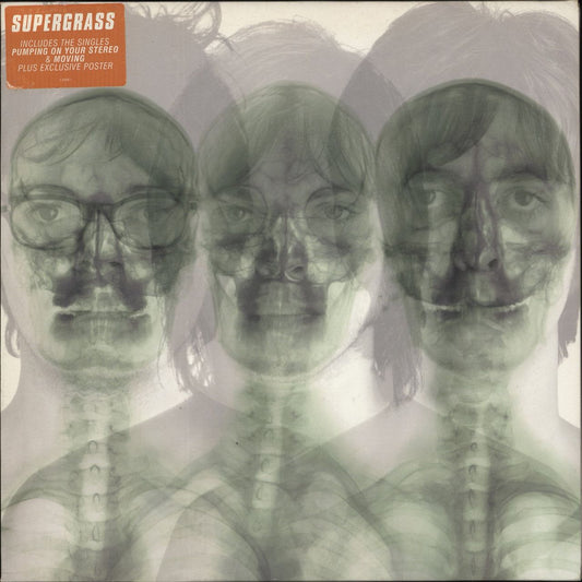 Supergrass Supergrass + Poster UK Vinyl LP