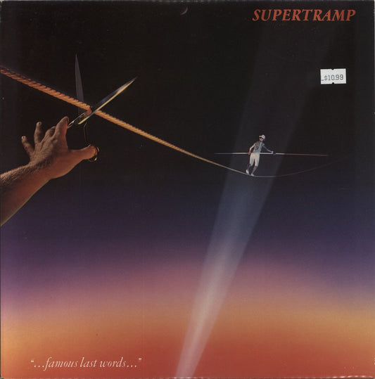 Supertramp Famous Last Words Australian Vinyl LP