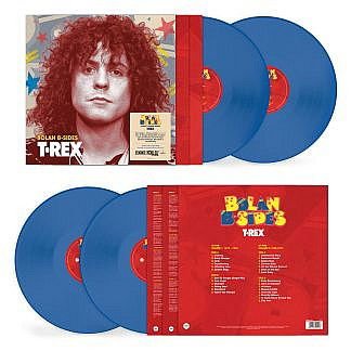 T. Rex - Bolan B-sides - RSD 2025 Translucent Blue Vinyl LP Record