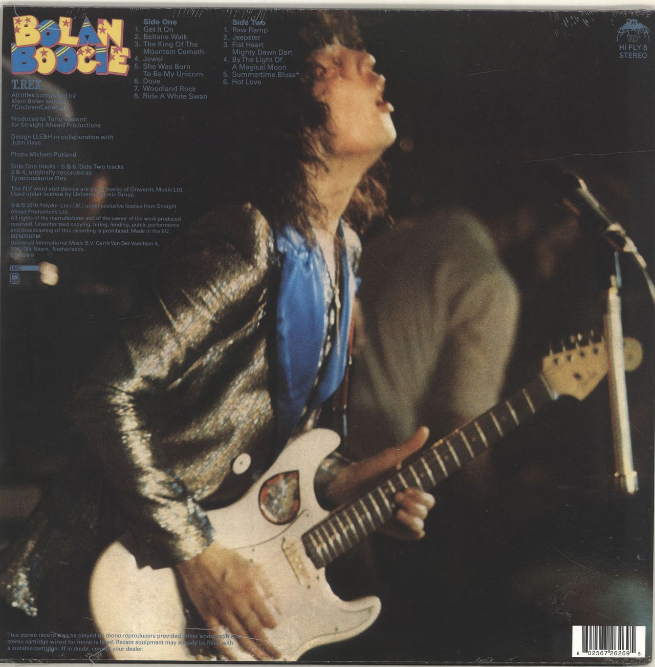 T-Rex / Tyrannosaurus Rex Bolan Boogie - RSD18 - Blue Vinyl - Sealed UK Vinyl LP