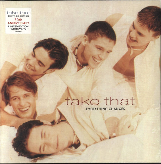 Take That Everything Changes: 30th Anniversary - White Vinyl - Sealed UK Vinyl LP
