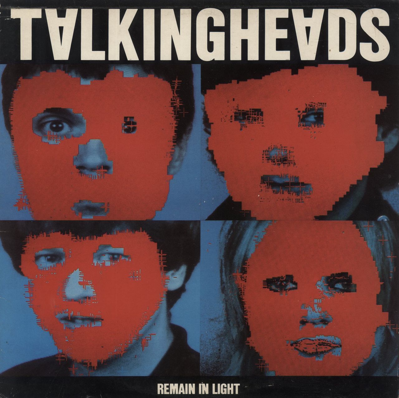 Talking Heads Remain In Light - 1st - VG + Inner UK Vinyl LP