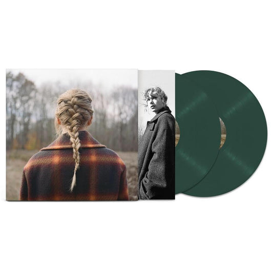Taylor Swift - Evermore - Deluxe Green Vinyl LP Record