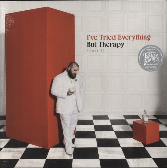 Teddy Swims I've Tried Everything But Therapy (Part 2) - Crystal Clear Vinyl - Sealed UK Vinyl LP