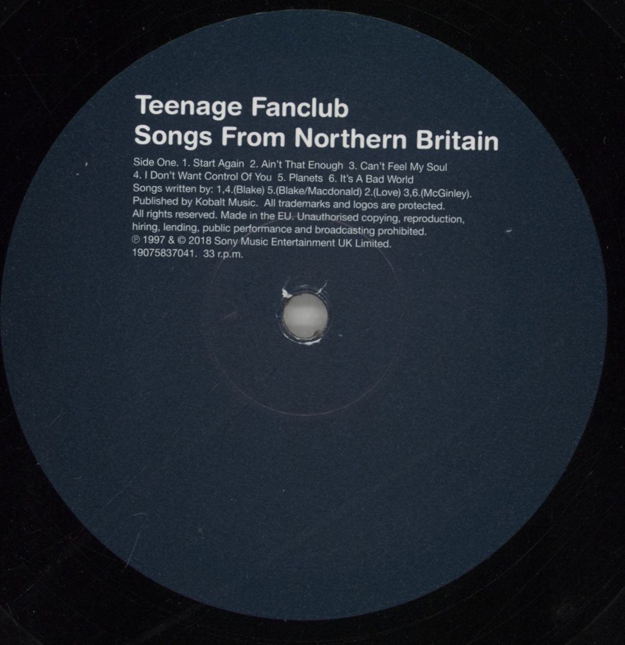 Teenage Fanclub Songs From Northern Britain - 180gm Vinyl UK Vinyl LP