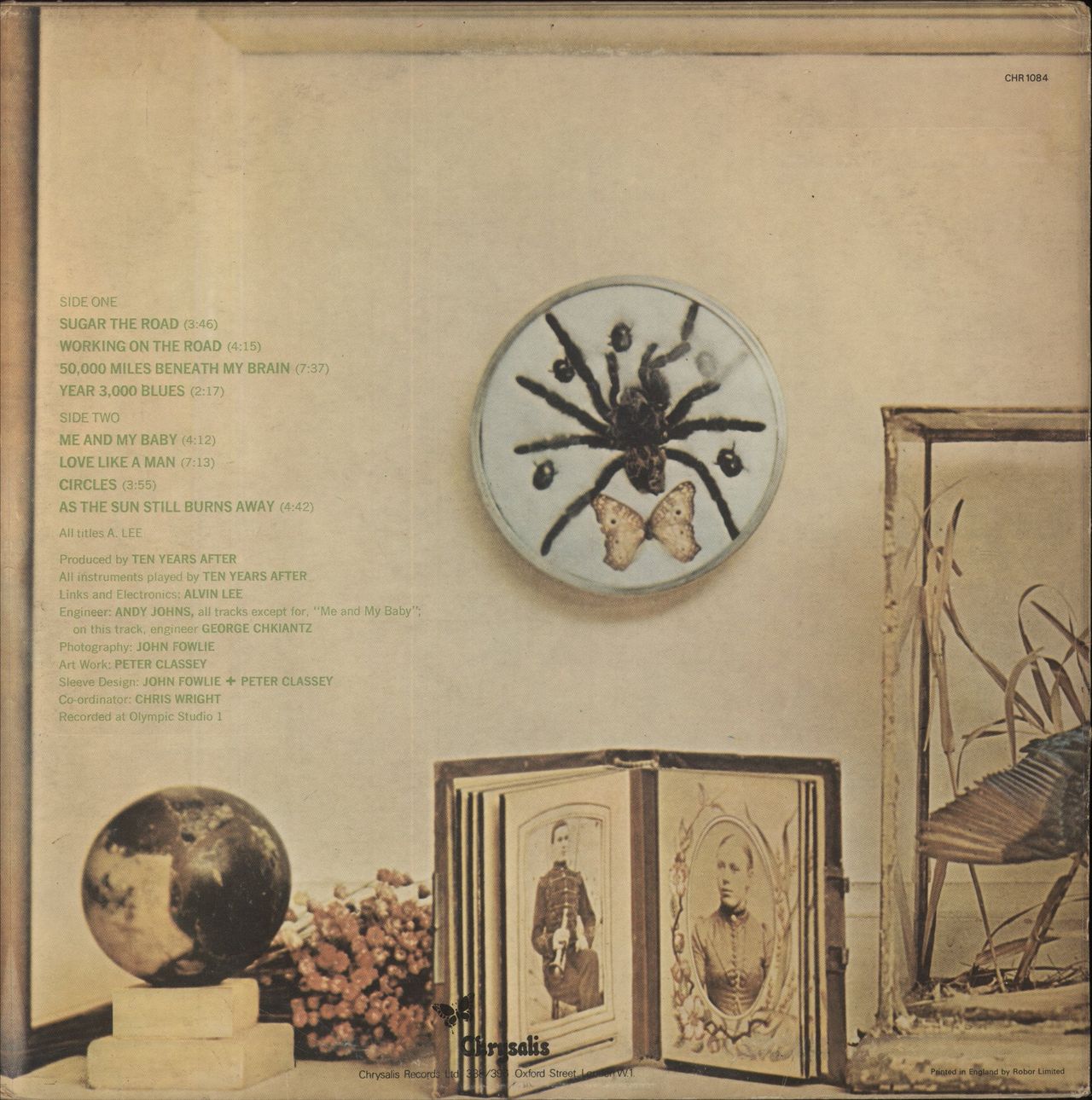 Ten Years After Cricklewood Green - Green Label UK Vinyl LP