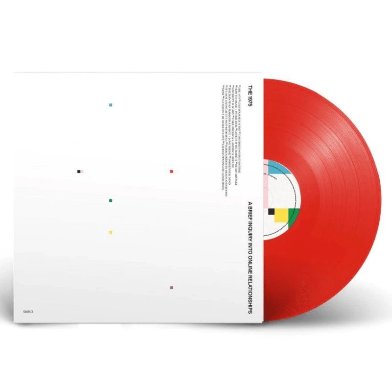The 1975 - A Brief Inquiry Into Online Relationships - Red Vinyl LP Record