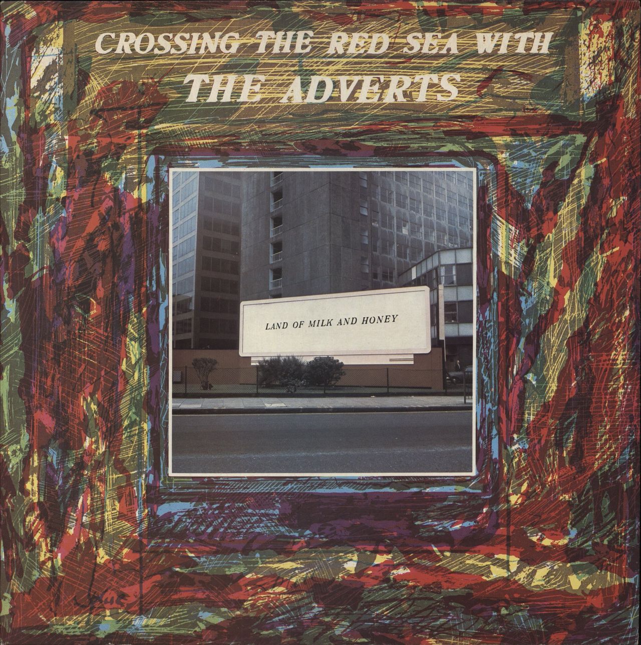 The Adverts Crossing The Red Sea With The Adverts UK Vinyl LP