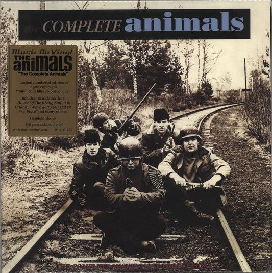 The Animals The Complete Animals - 180g Blue Vinyl UK 3-LP vinyl set