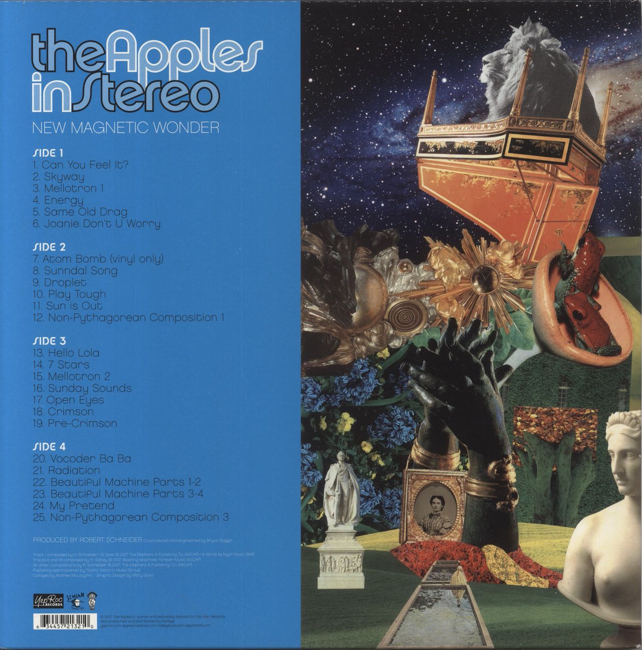 The Apples In Stereo New magnetic Wonder UK 2-LP vinyl set