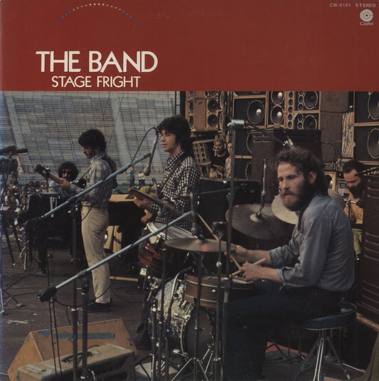 The Band Stage Fright Japanese Vinyl LP