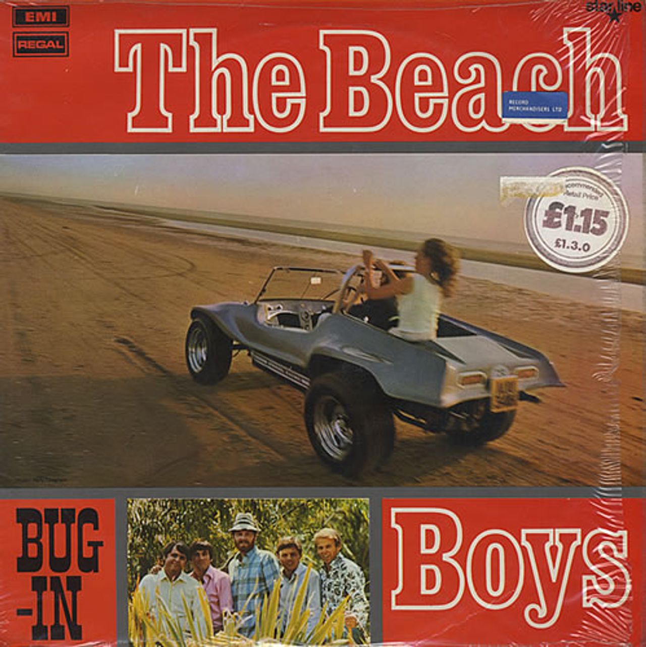 The Beach Boys Bug-In UK Vinyl LP