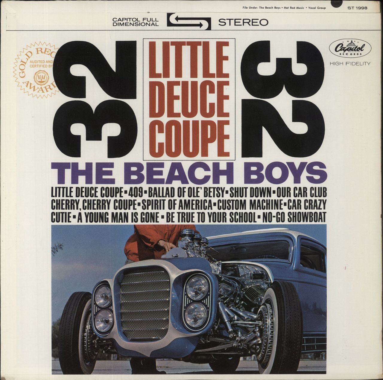 The Beach Boys Little Deuce Coupe US Vinyl LP