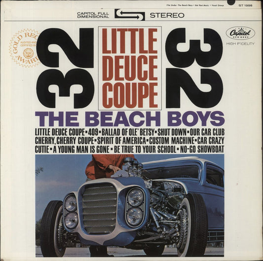The Beach Boys Little Deuce Coupe US Vinyl LP