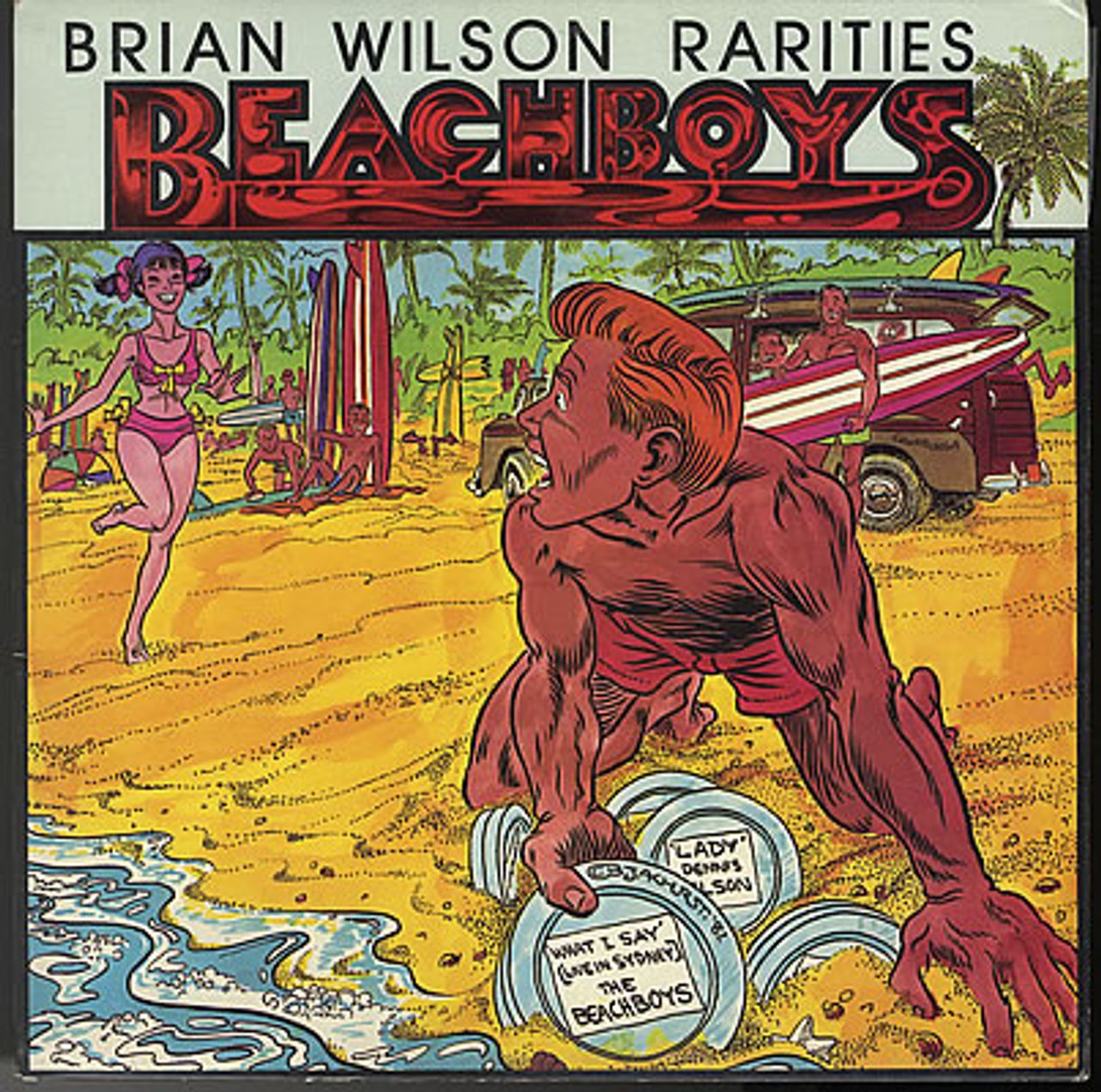 The Beach Boys Rarities Australian Vinyl LP